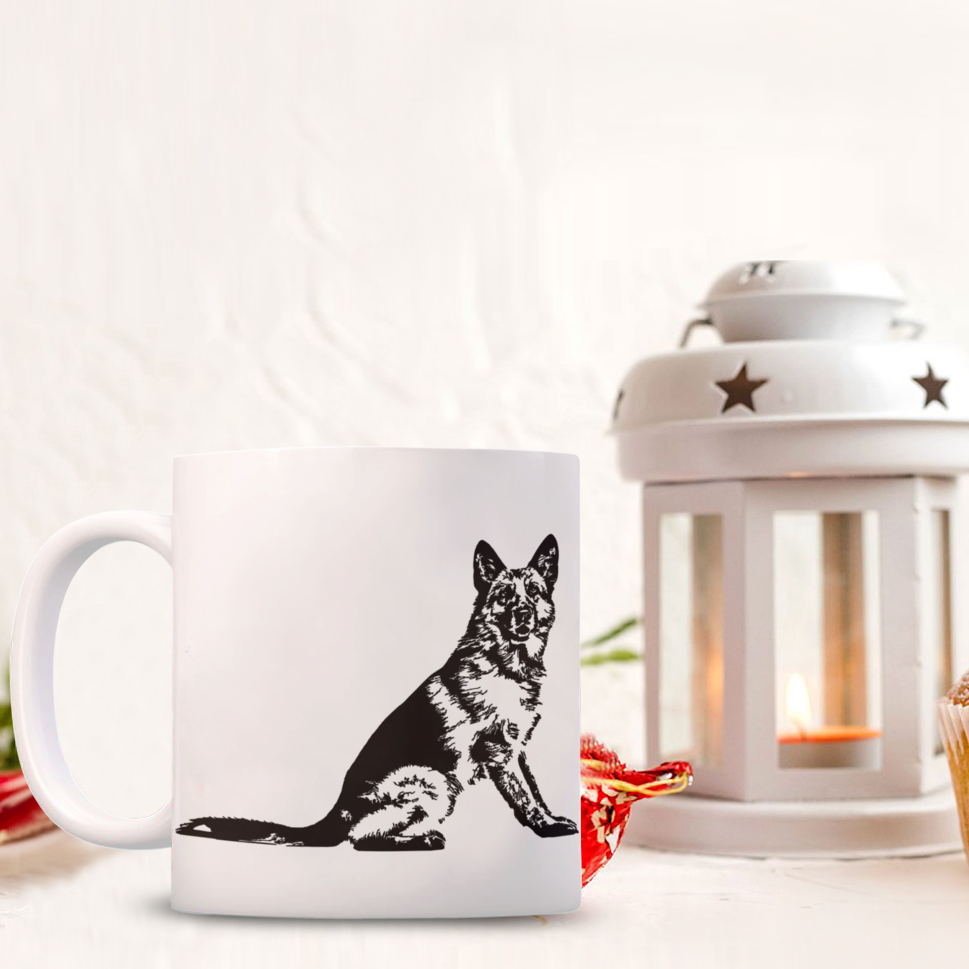 German Shepherd Mug