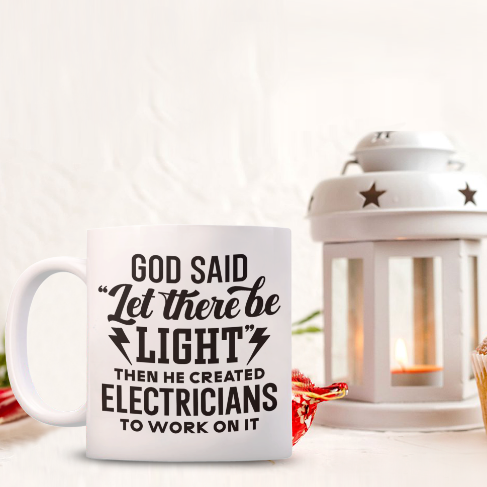 Electrician Gift - Let There be Light