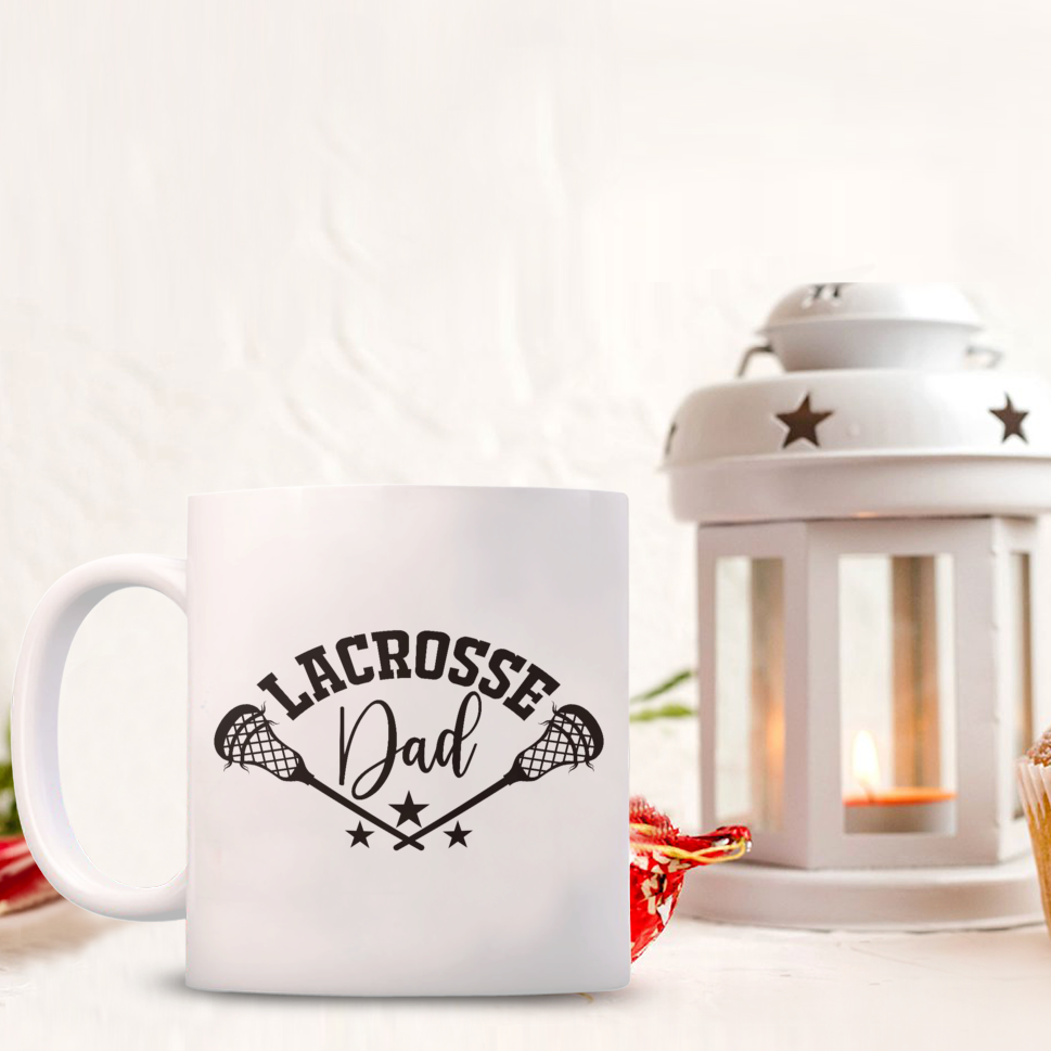 Lacrosse Dad Mug