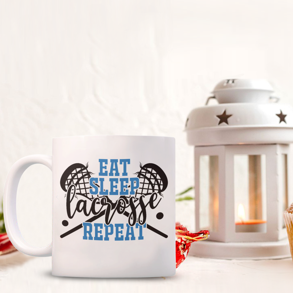 Eat, Sleep Lacrosse Mug