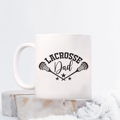 Lacrosse Dad Mug