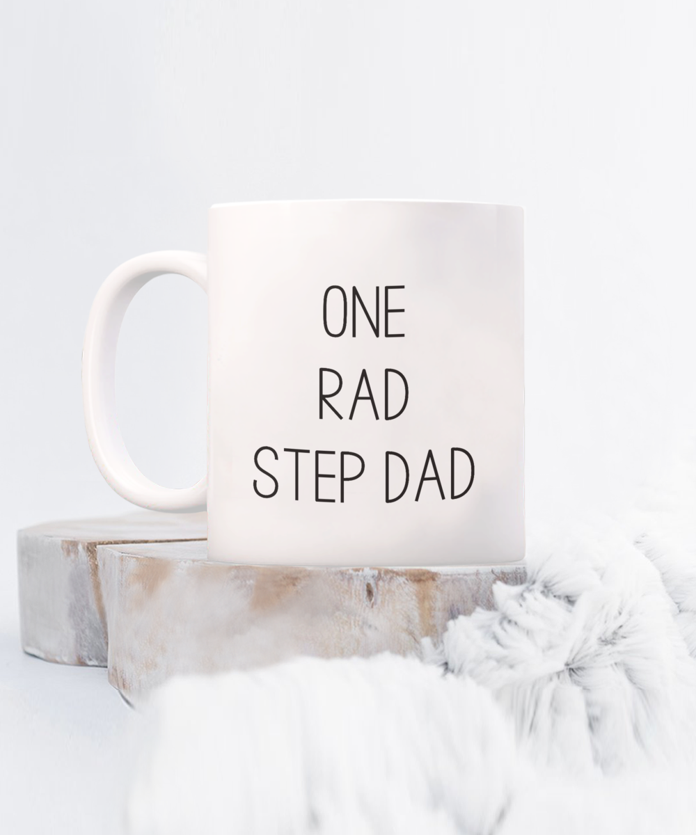 One Rad Step Dad Mug