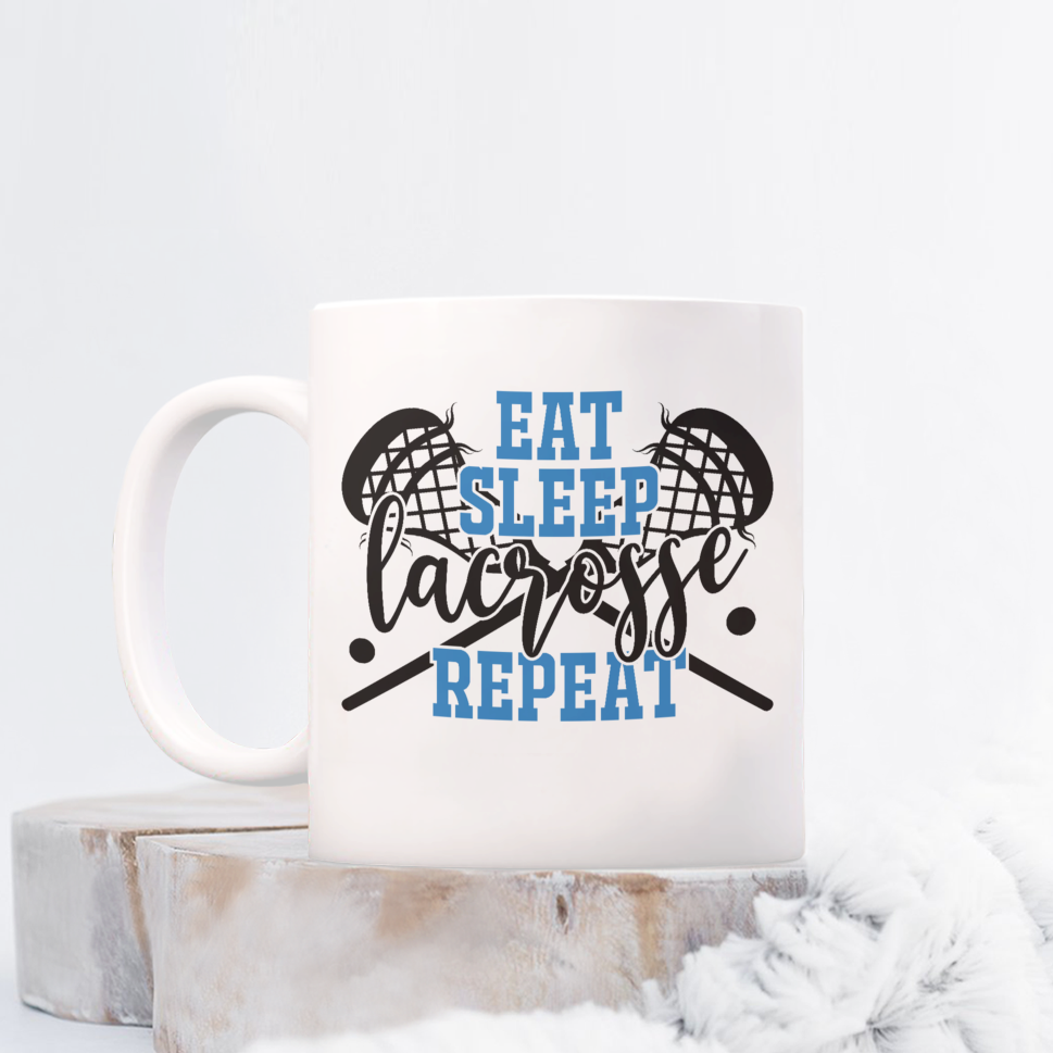 Eat, Sleep Lacrosse Mug