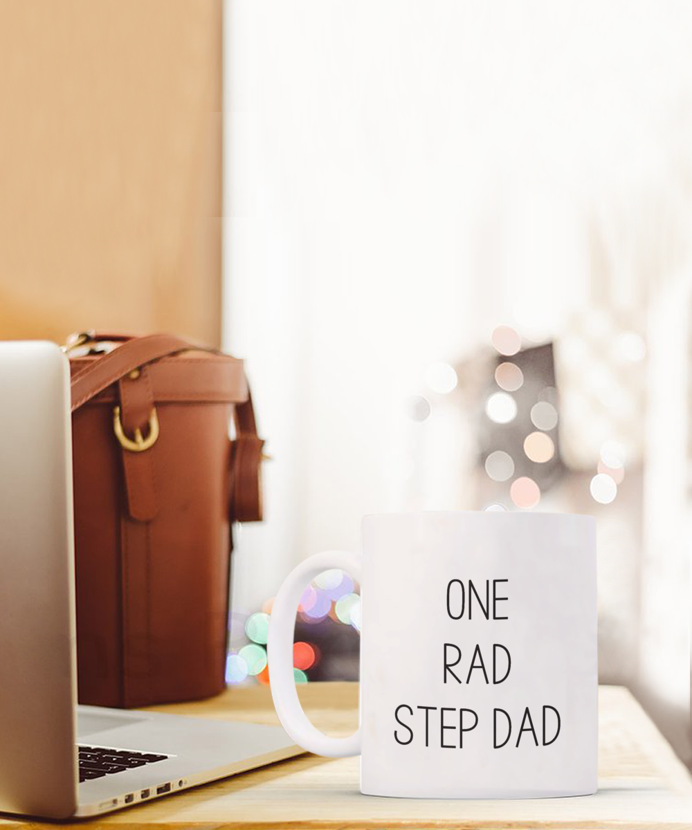 One Rad Step Dad Mug